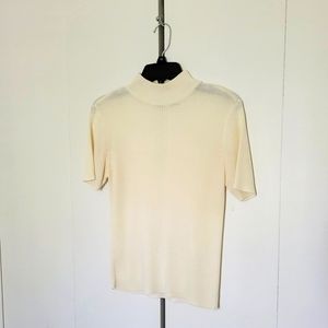 Crystal Kobe Mock Turtleneck Sweater Top